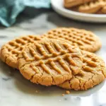 3 Ingredient Sugar Free Peanut Butter Cookies