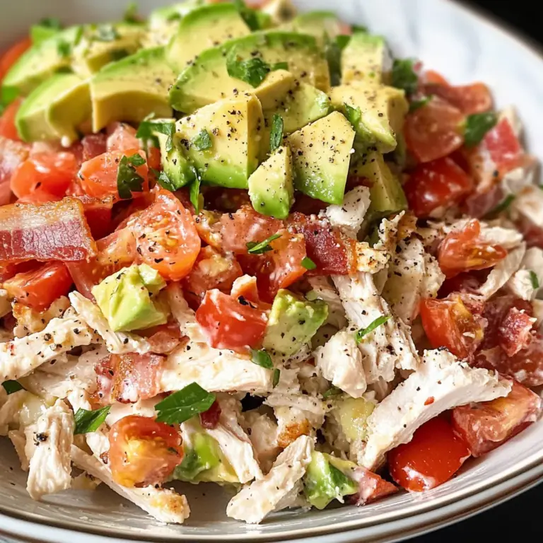 BLT Chicken Salad