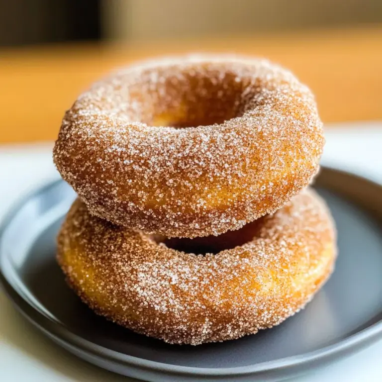 Baked Apple Cider Donuts