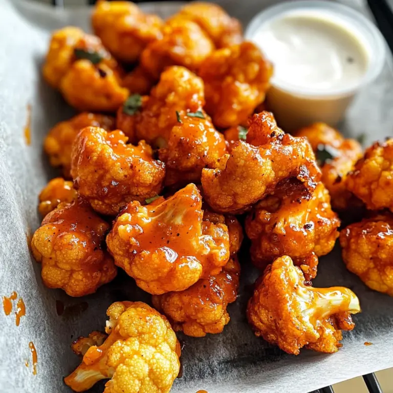 Buffalo Cauliflower Wings