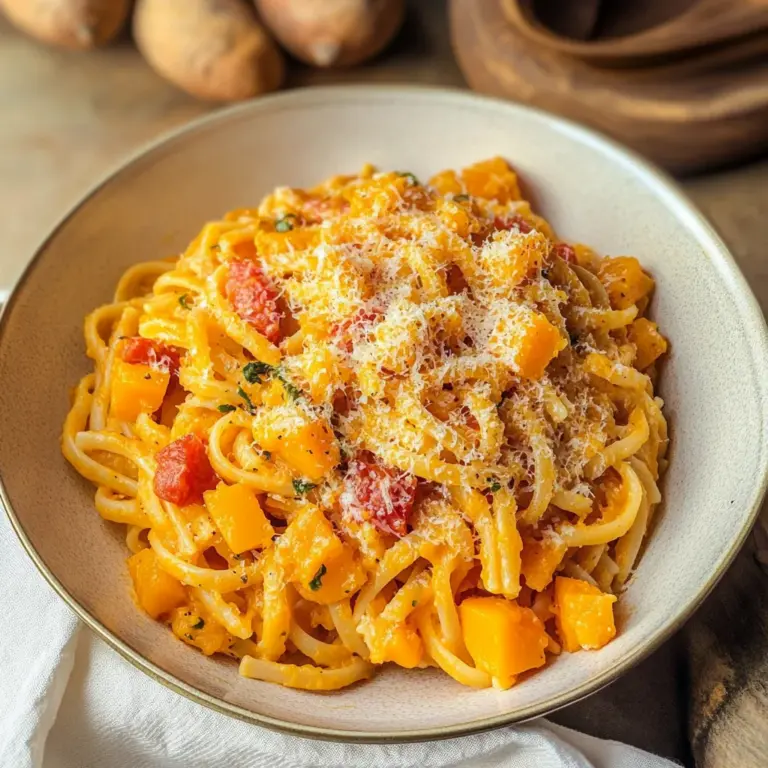 Butternut Squash Pasta Sauce