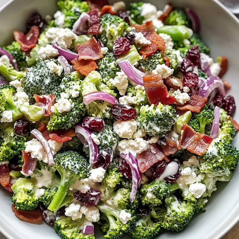 Classic Broccoli Salad