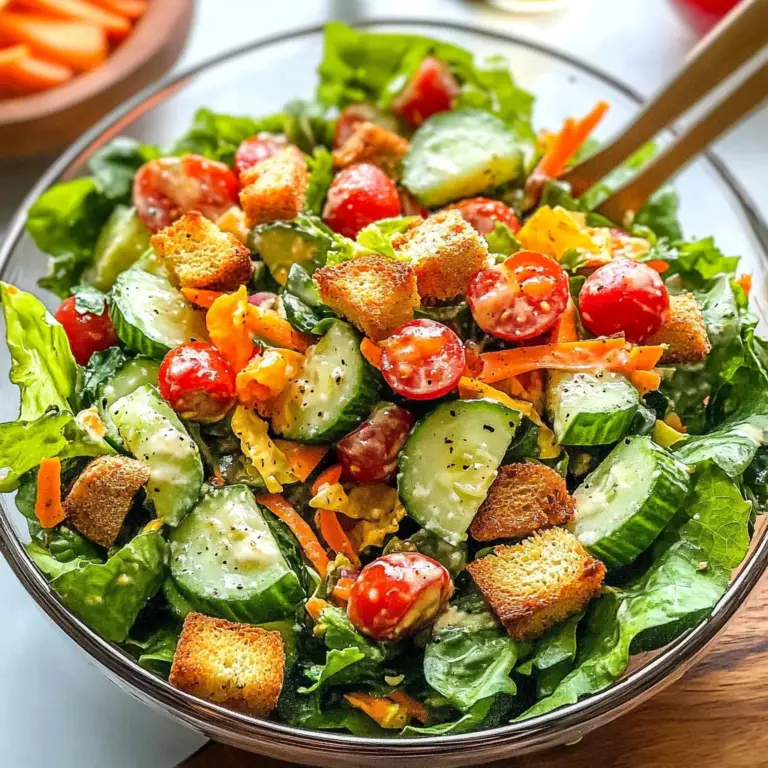 Classic House Salad - Quick and Easy