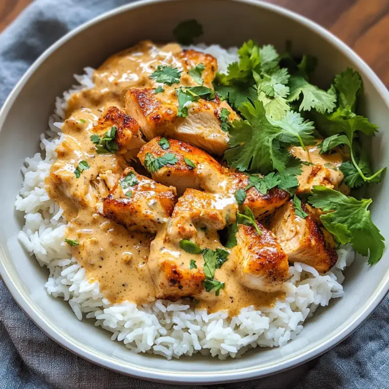 Coconut Chicken Rice Bowl