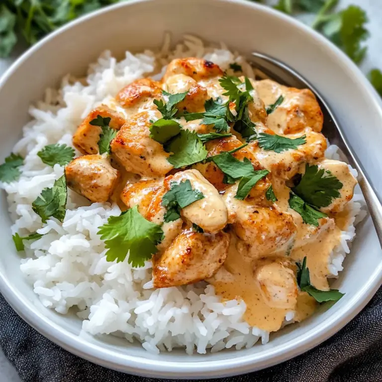 Coconut Chicken Rice Bowl