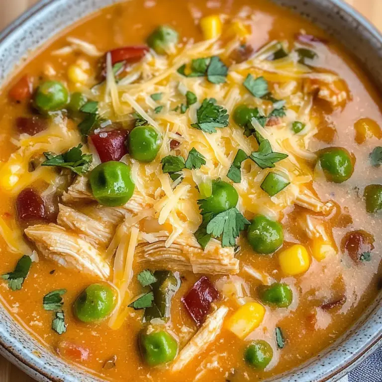 Creamy Chicken Enchilada Soup