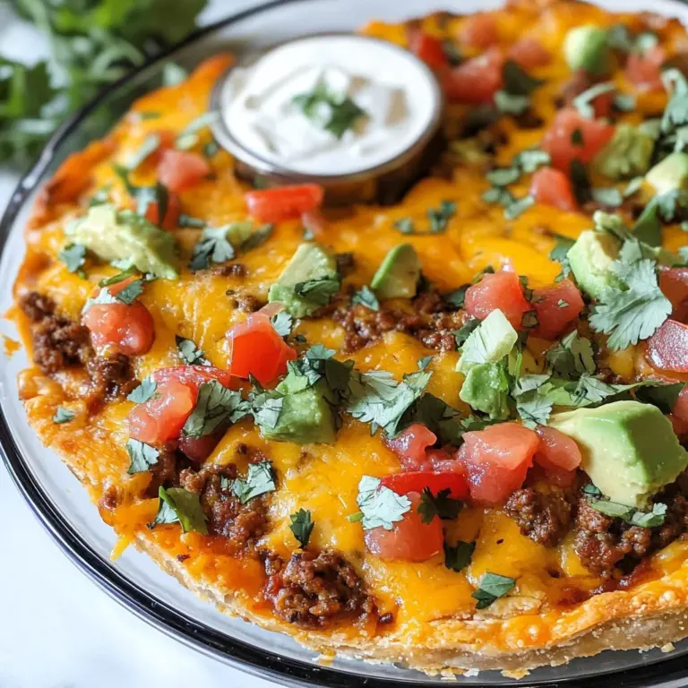 Crustless Taco Pie (Keto Taco Pie + Low Carb, Gluten Free)