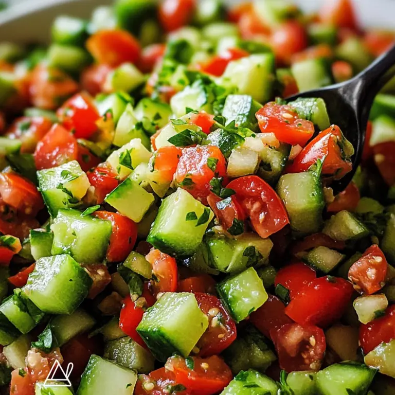 Cucumber Tomato Salad