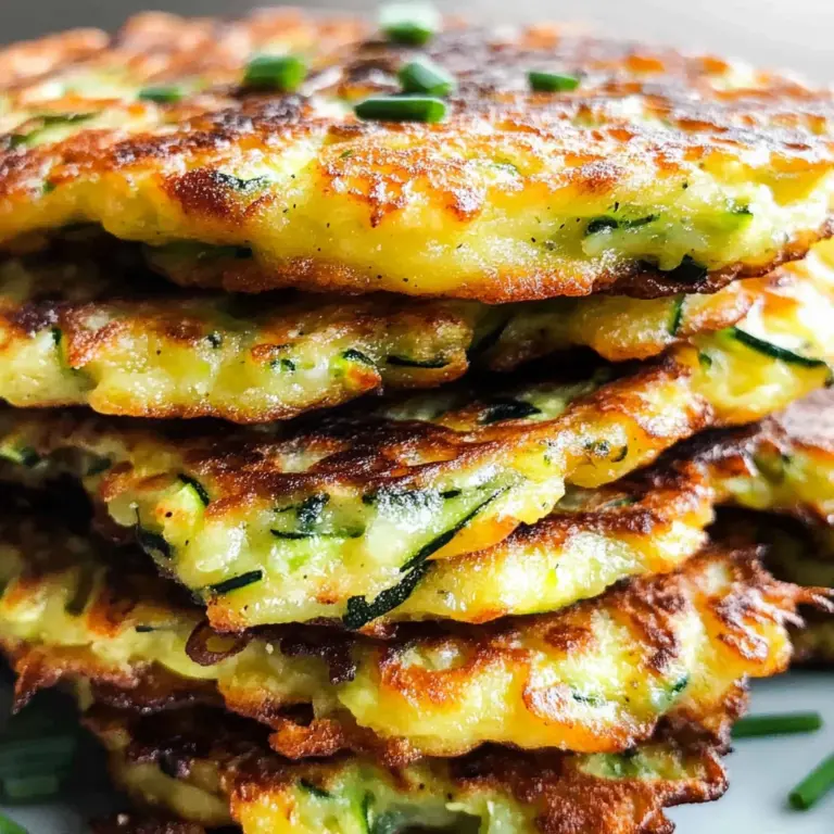 Easy Zucchini Fritters