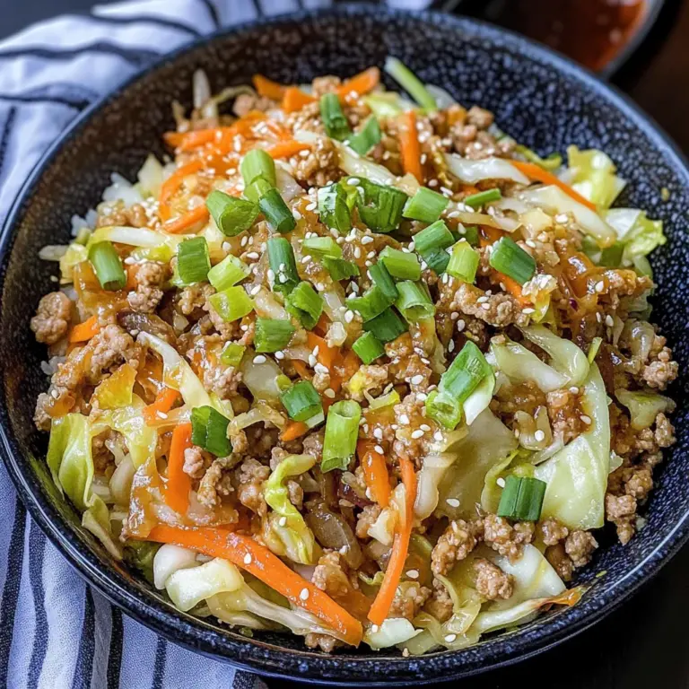 Egg Roll in a Bowl Recipe