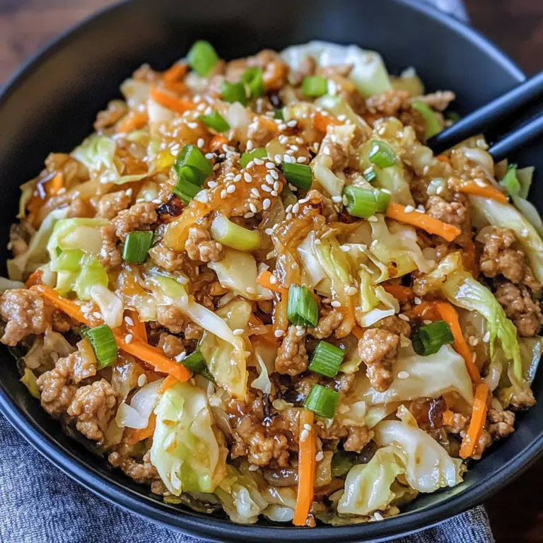 Egg Roll in a Bowl Recipe