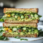 Green Goddess Salad Sandwich