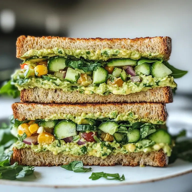 Green Goddess Salad Sandwich