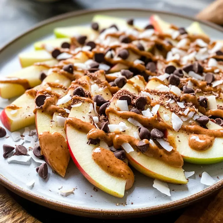 HEALTHY APPLE NACHOS (5-MINUTE)