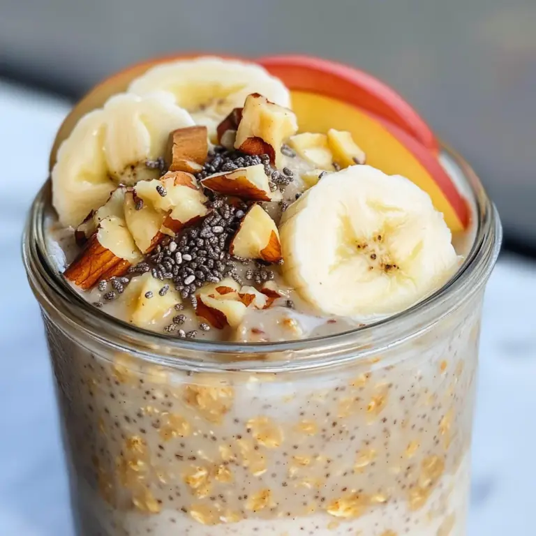 High-Protein Overnight Oats