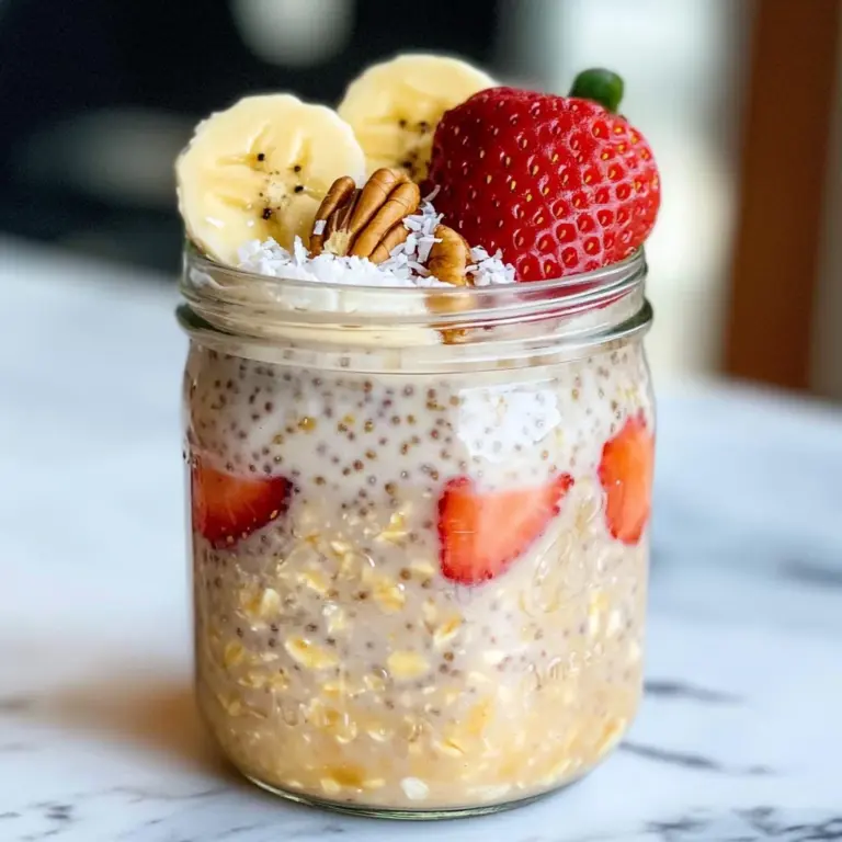 High-Protein Overnight Oats