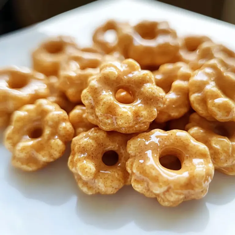 Peanut Butter Cereal Bites