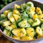 Pineapple Cucumber Salad