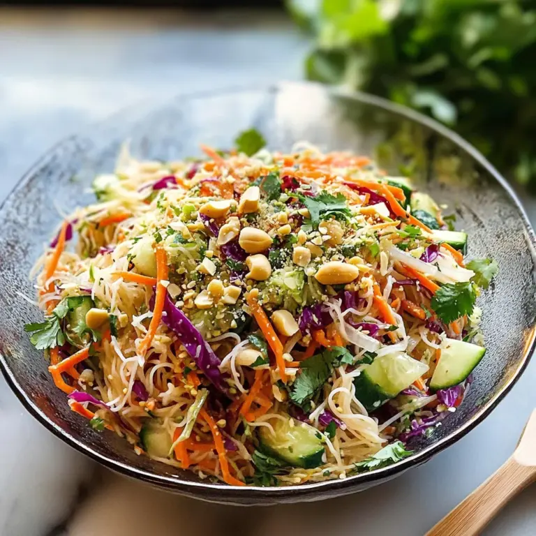 Spring Roll Salad with Spicy Ginger Dressing
