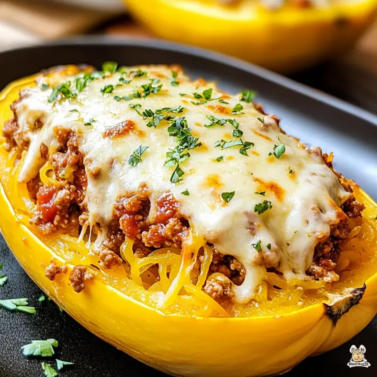 Stuffed Spaghetti Squash