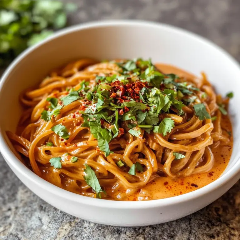 Thai Red Curry Noodles