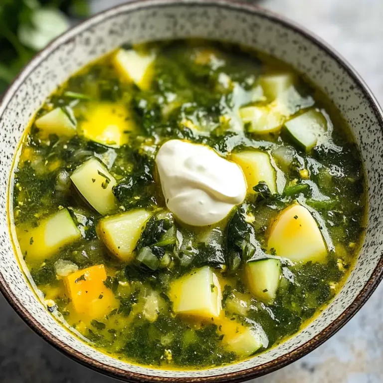 Ukrainian Green Borscht
