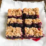 Vegan Berry Crumble Bars