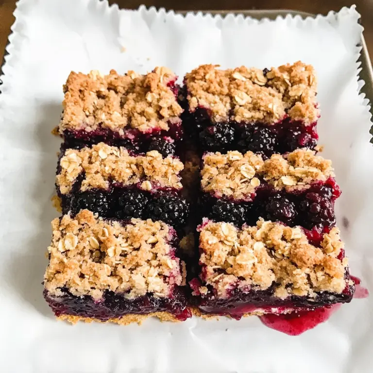 Vegan Berry Crumble Bars