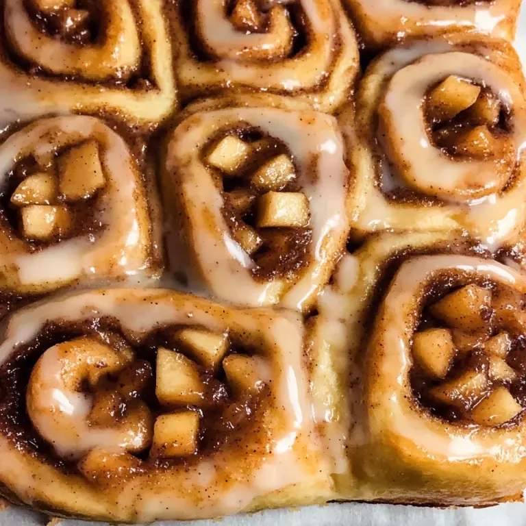 Apple Pie Cinnamon Rolls