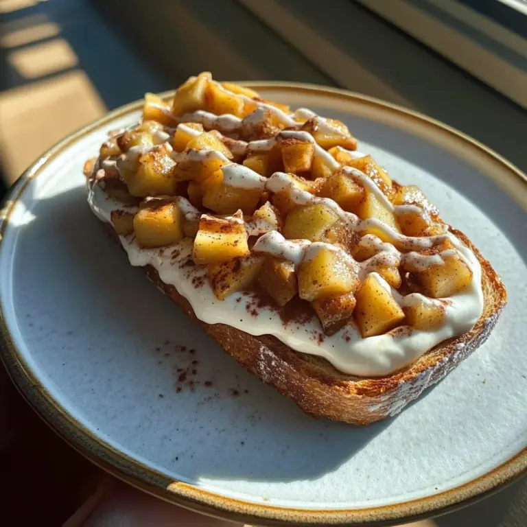 Apple Pie Toast