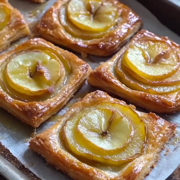 Apple Puff Pastry Dessert