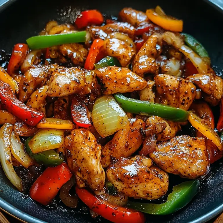 Black Pepper Chicken