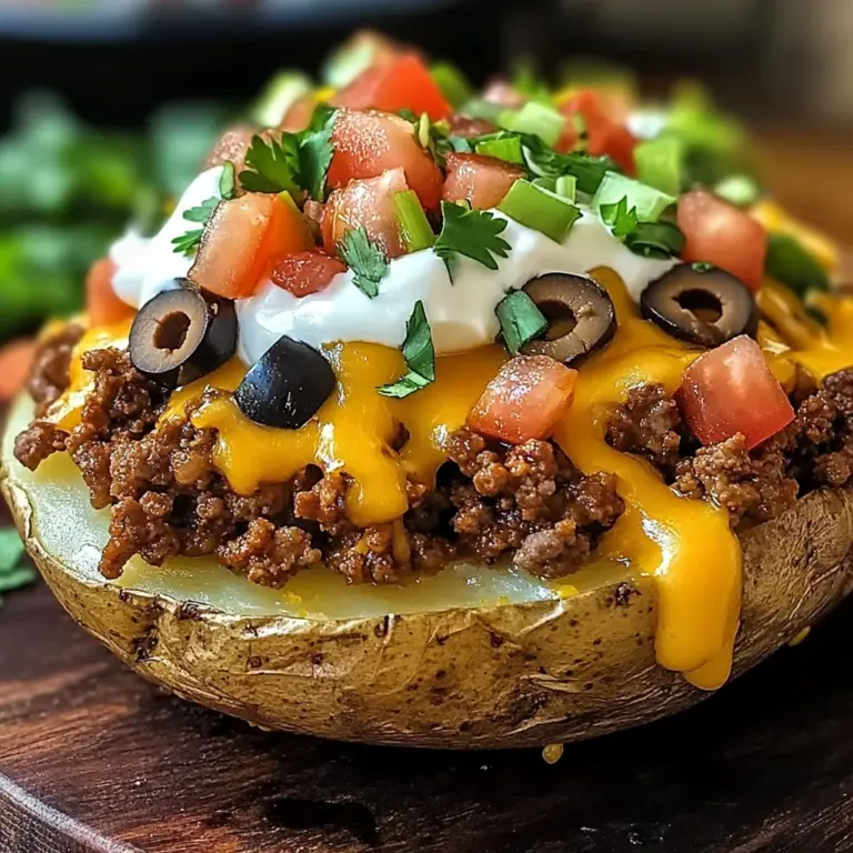 Cheesy Taco Potatoes