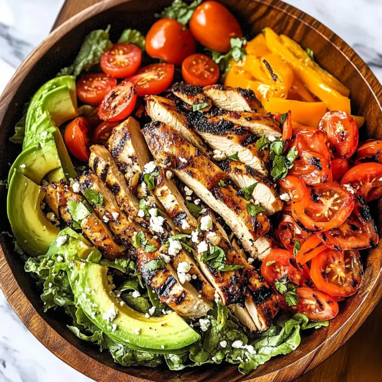 Chicken Fajita Salad