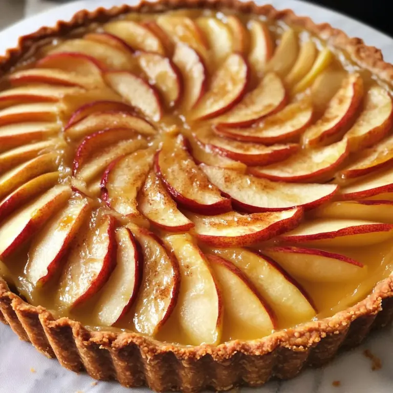 Classic Tarte aux Pommes (French Apple Tart)