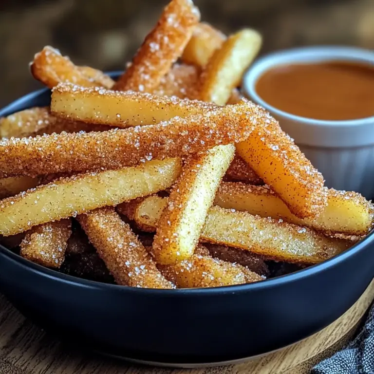 Crispy Air Fryer Apple Fries