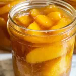 Homemade Canned Peach Pie Filling