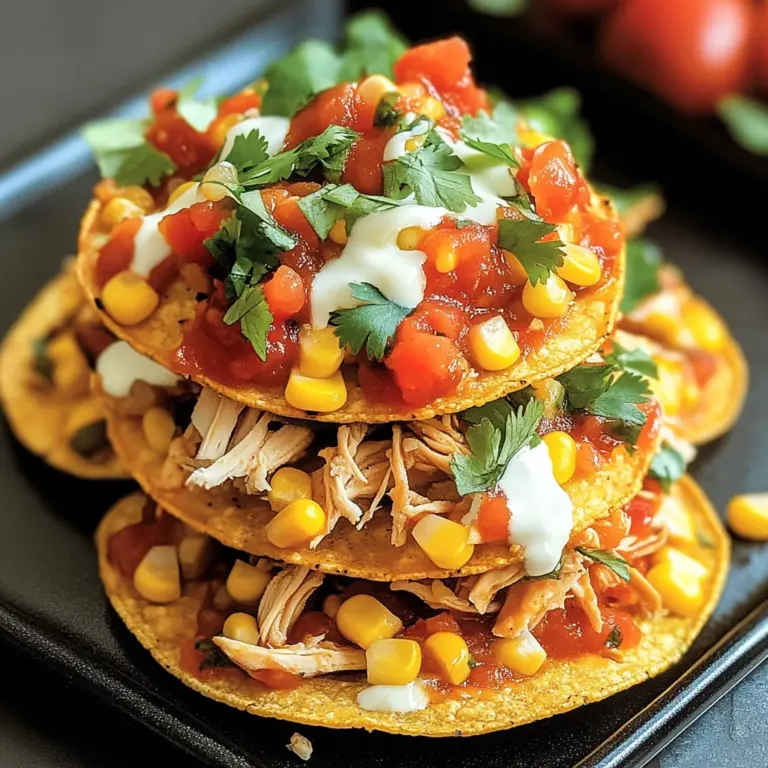 Mexican Rotisserie Chicken Tostadas