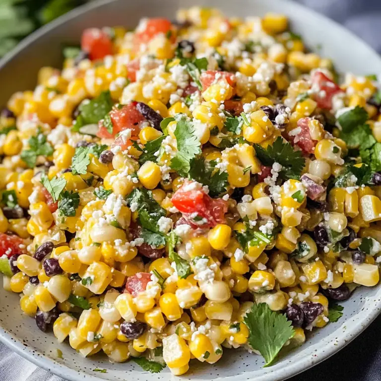 Mexican Street Corn Salad (Esquites Recipe)