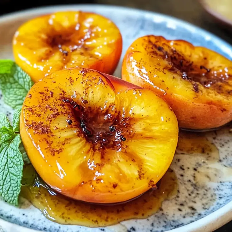 Peach Recipes: How to Make Honey Roasted Peaches