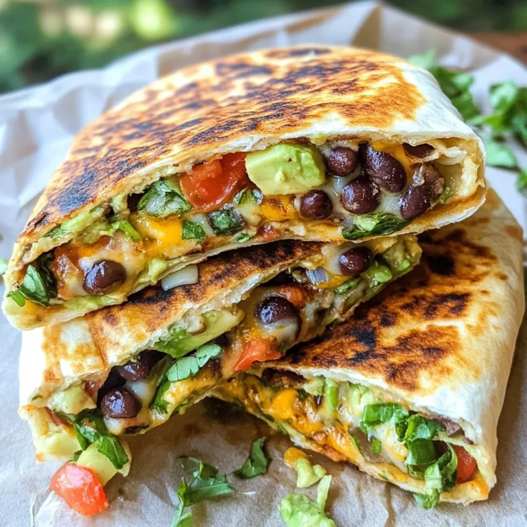 Black Bean Crunch Wrap