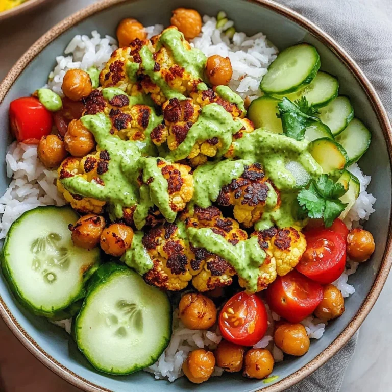 Cauliflower Shawarma Bowls