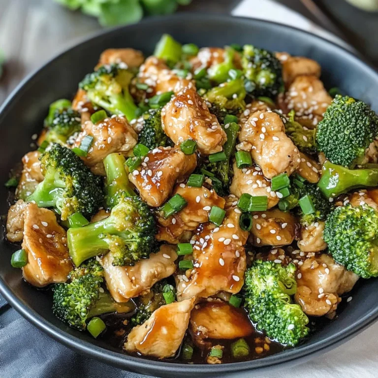 Chicken and Broccoli Stir Fry