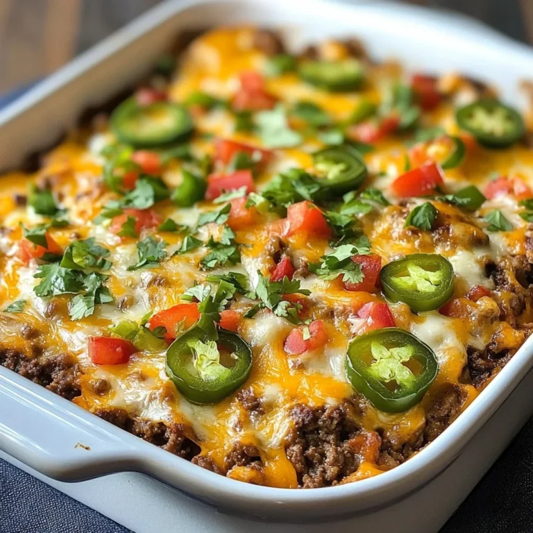 Easy Cheesy Keto Taco Casserole (10-Minute Recipe)
