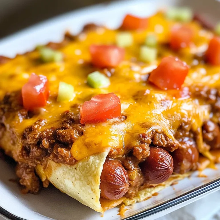 Keto Chili Dog Casserole Recipe