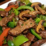 Keto Chinese Pepper Steak (Stir Fry)
