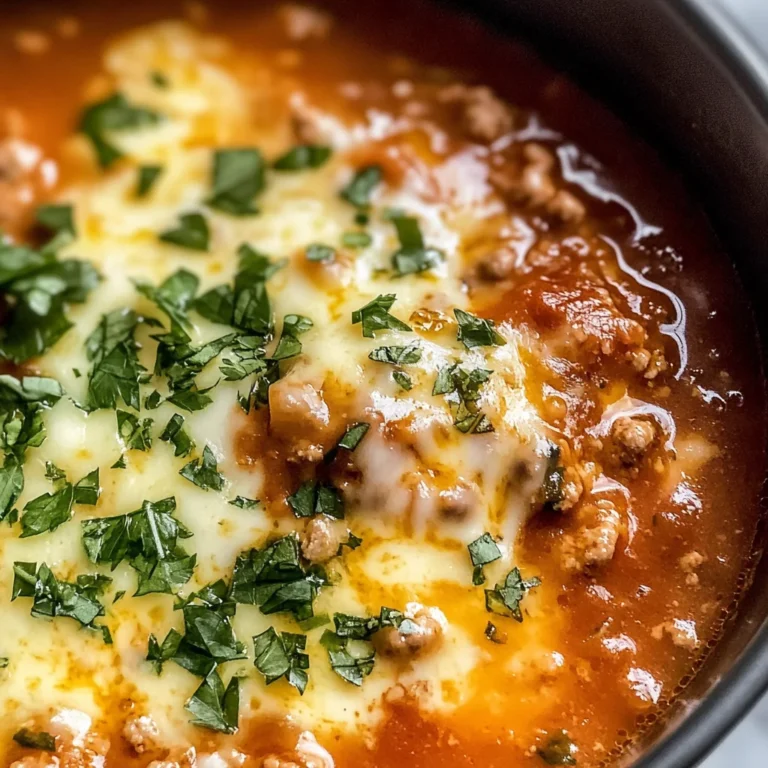 Keto Lasagna Soup