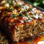 Melt-in-Your-Mouth Garlic Parmesan Chicken Meatloaf