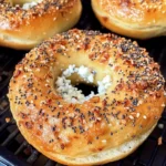 Protein Bagels with Cottage Cheese