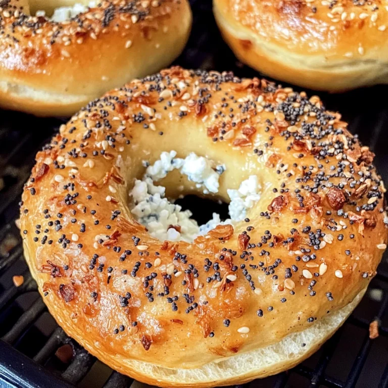 Protein Bagels with Cottage Cheese